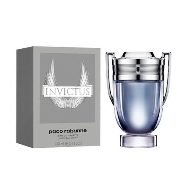 Combo 3 perfumes Paco Rabanne INVICTUS LEGEND, Paco Rabanne INVICTUS e Paco Rabanne INVICTUS VICTORY 100ml