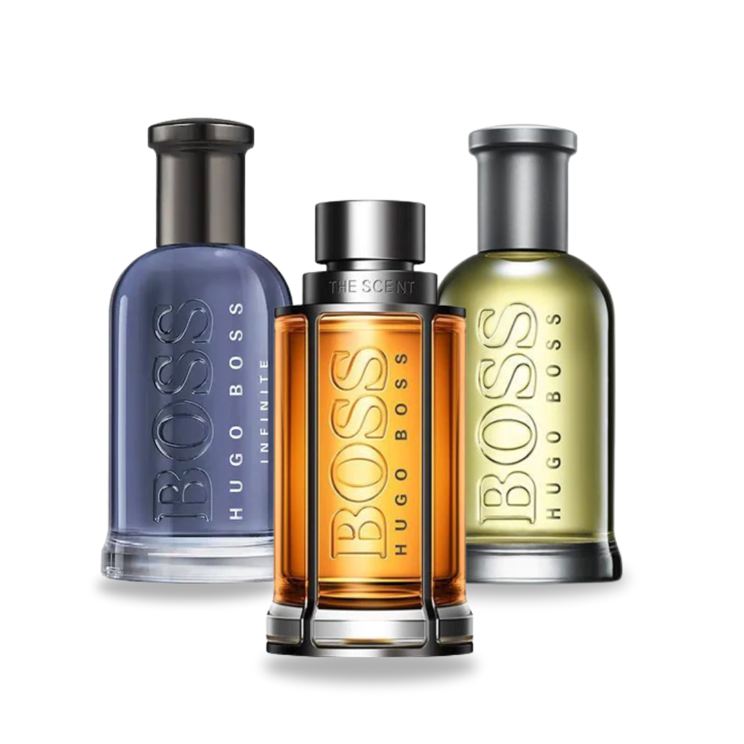 Combo 3 perfumes BOSS THE SCENT, BOSS BOTTLED y BOTTLED INFINITE 100ml